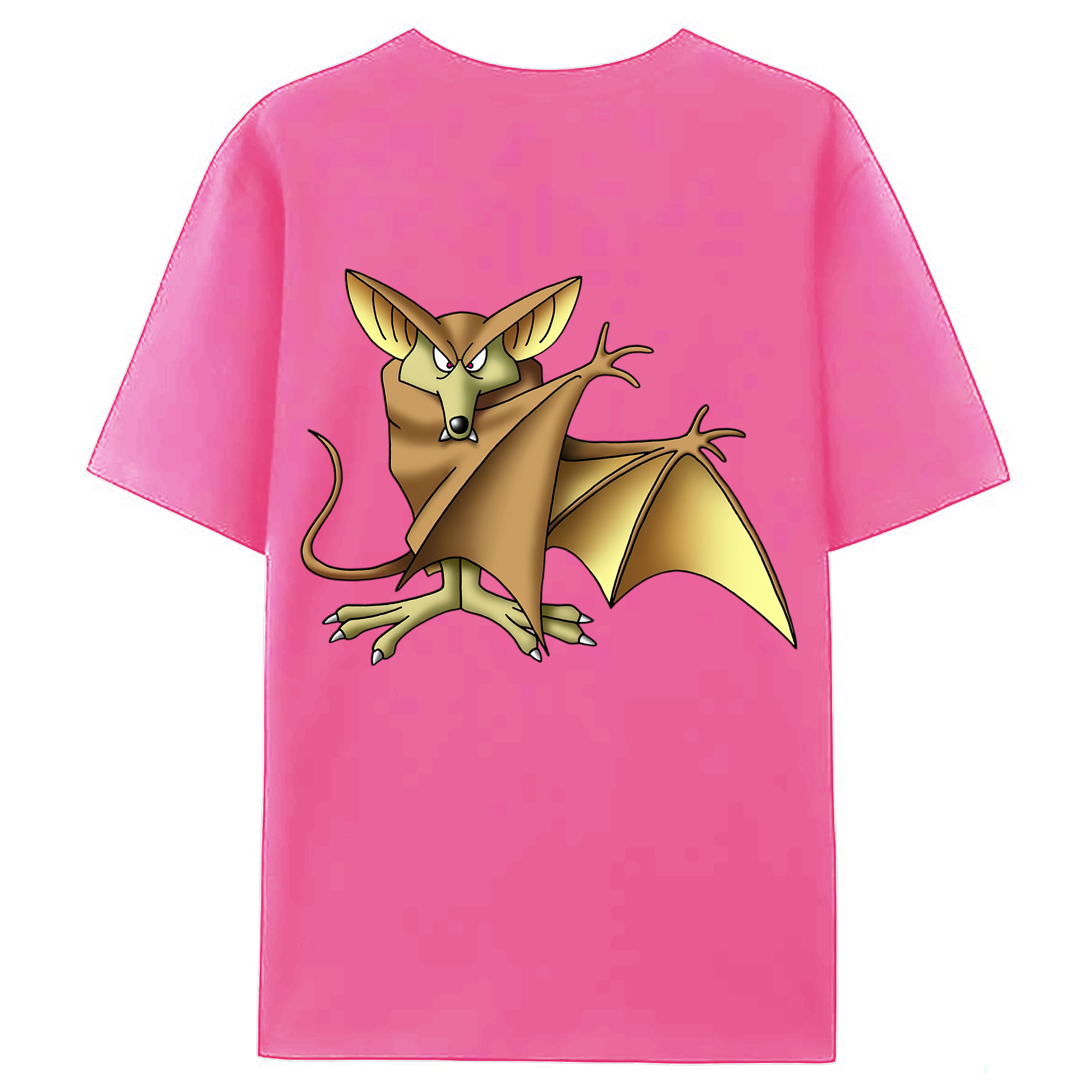 （画像用） ドラゴンクエスト Doragon Kuesuto Dragon Quest レディース半袖Tシャツ(バックプリント)